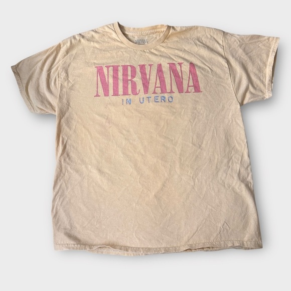 Nirvana “In Utero” Oversized Band Tee – XL (NWOT) - Picture 8 of 10